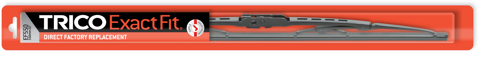 TRICO Exact Fit Wiper Blade Package